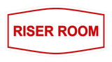 Signs ByLITA Fancy Riser Room Sign