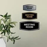 Signs ByLITA Fancy Meeting Room Sign