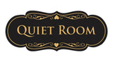Signs ByLITA Designer Quiet Room Sign