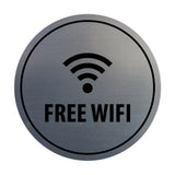 Signs ByLITA Circle Free WiFi Sign