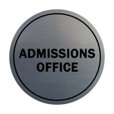 Signs ByLITA Circle Admissions Office Sign
