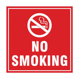 Square No Smoking Sign
