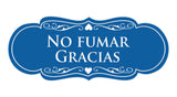 Signs ByLITA Designer Spanish No Fumar Gracias Sign