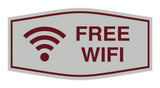 Signs ByLITA Fancy Signs ByLITA Fancy Free Wifi Sign