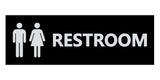 Signs ByLITA Basic Unisex Restroom Sign