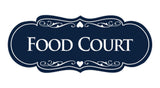 Signs ByLITA Designer Food Court Sign