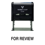 For Review Office Self Inking Rubber Stamp