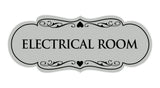 Signs ByLITA Designer Electrical Room Sign