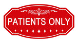 Signs ByLITA Victorian Patient Only Sign