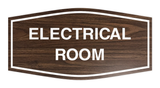 Fancy Electrical Room Sign