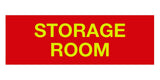 Red/Yellow Signs ByLITA Basic Storage Room
