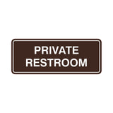 Signs ByLITA Standard Private Restroom Sign