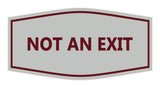 Signs ByLITA Fancy Not An Exit Sign