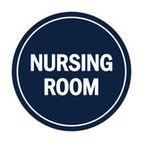 Signs ByLITA Circle Nursing Room Sign
