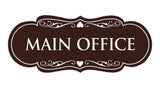 Designer Main Office Sign