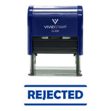 Rejected Self-Inking Office Rubber Stamp
