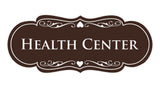 Signs ByLITA Designer Health Center Sign