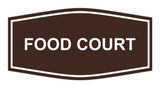 Signs ByLITA Fancy Food Court Sign