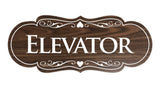 Signs ByLITA Designer Elevator Sign