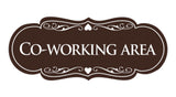 Signs ByLITA Designer Co-Working Area Sign