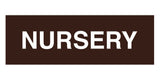 Signs ByLITA Basic Nursery Sign