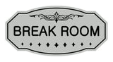 Victorian Break Room Sign