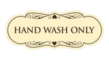 Signs ByLITA Designer Hand Wash Only Sign