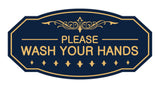 Victorian Please Wash Your Hands Sign