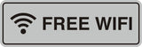 Signs ByLITA Standard Free WiFi Sign
