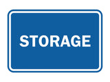 Blue Signs ByLITA Classic Framed Storage Sign