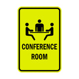 Portrait Round Conference Room Sign