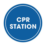 Signs ByLITA Circle CPR Station Sign
