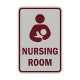 Portrait Round Nursing Room Sign