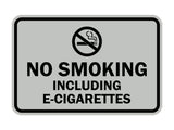Signs ByLITA Classic Framed No Smoking Including E-Cigarettes Sign