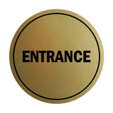 Signs ByLITA Circle Entrance Sign