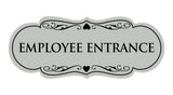Signs ByLITA Designer Employee Entrance Sign