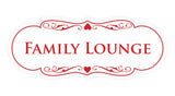 Signs ByLITA Designer Family Lounge Sign