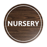 Signs ByLITA Circle Nursery Sign