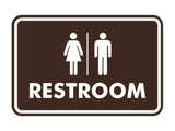 Signs ByLITA Classic All Gender Restroom Sign