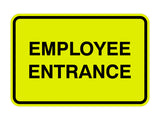Signs ByLITA Classic Framed Employee Entrance Sign