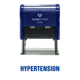 Hypertension Medical Self Inking Rubber Stamp