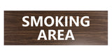 Signs ByLITA Basic Smoking Area