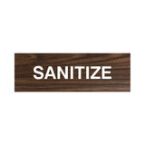 Signs ByLITA Basic Sanitize Sign