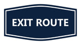 Signs ByLITA Fancy Exit Route Sign