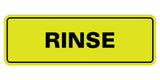 Signs ByLITA Standard Rinse Sign
