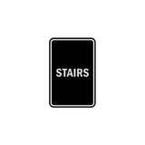 Signs ByLITA Portrait Round Stairs Sign