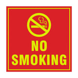 Square No Smoking Sign