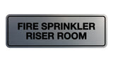 Signs ByLITA Standard Fire Sprinkler Riser Room Sign