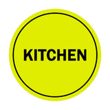 Signs ByLITA Circle Kitchen Sign