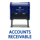 ACCOUNTS RECEIVABLE Self Inking Rubber Stamp